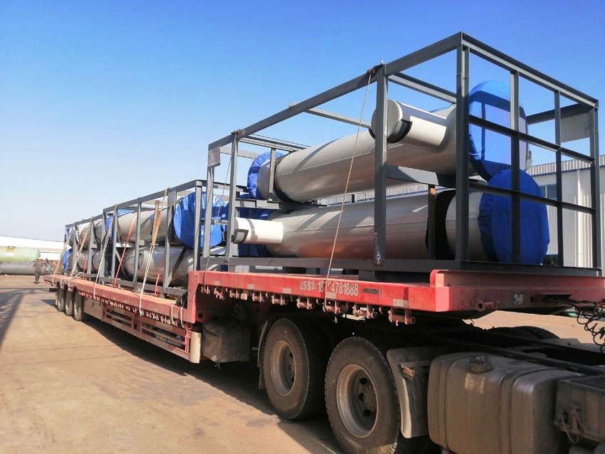 Rubber Lined Pipe To KAZAKHSTAN By Truck