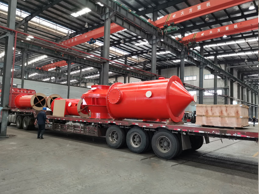 Rubber Lined Concentrator Shipment