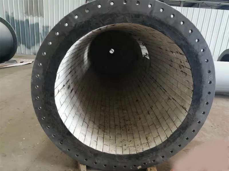 Ceramic Lined Pipeline Rubber Lined Pipe