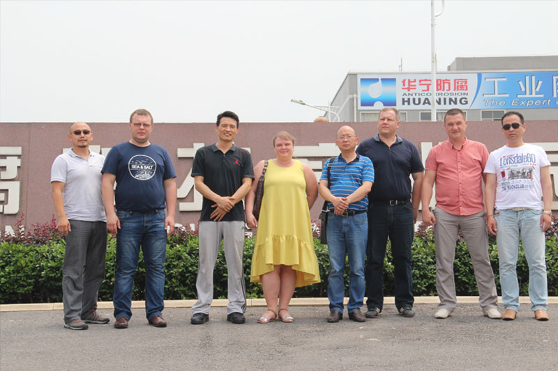 Russia Customers Visit Our Company