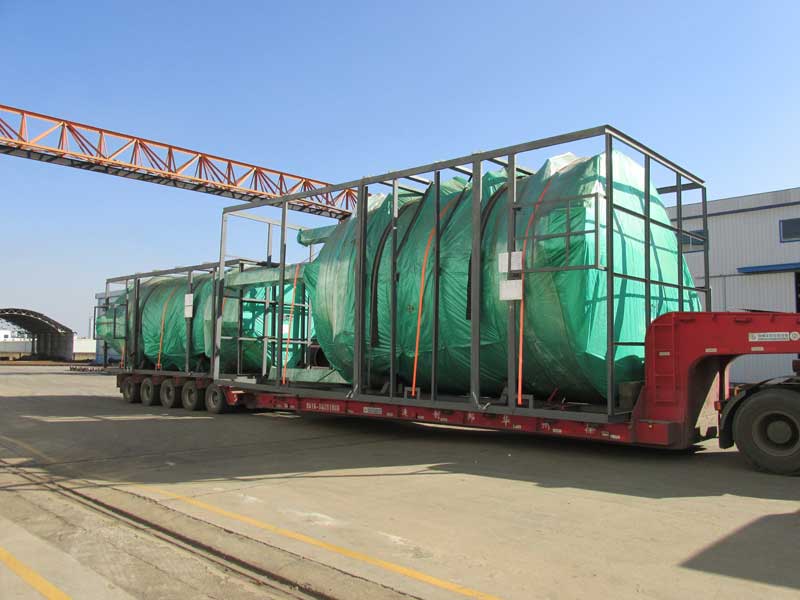 Rubber lined Tanks to Iran