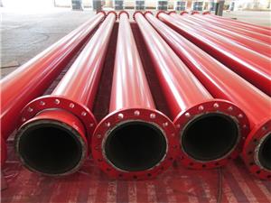 Abrasion Resistance Steel And Rubber Composite Pipe