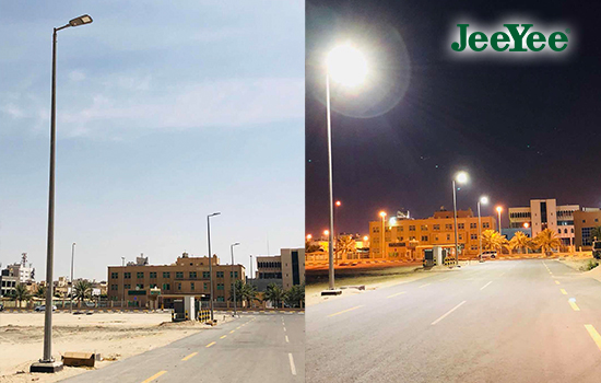 Farola LED de 200W en Arabia Saudita