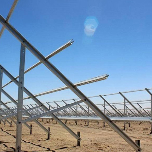 سیستم نصب فتوولتائیک خورشیدی روی پشت بام آلیاژ آلومینیوم نصب روی زمین