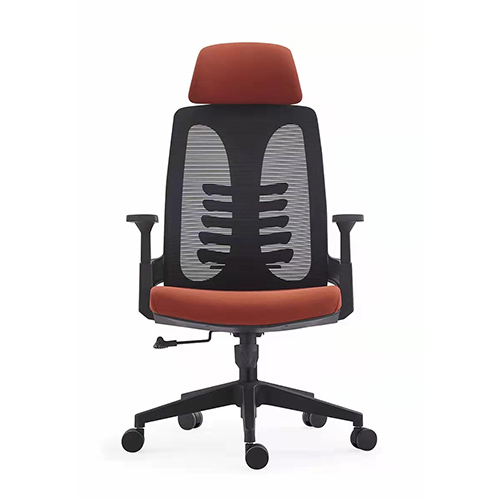 High quality mesh back fabric seat office chairs with headrest