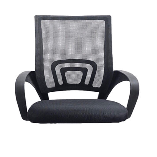 Mid-back Mesh Computer Office Staff Swivel Chair with metal chrome base