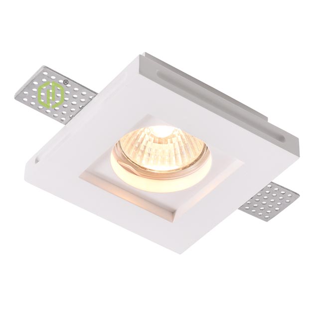 Plaster Gypsum Trimless Recessed Down Light Spot Light