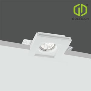 Plaster Gypsum Trimless Recessed Down Light Spot Light