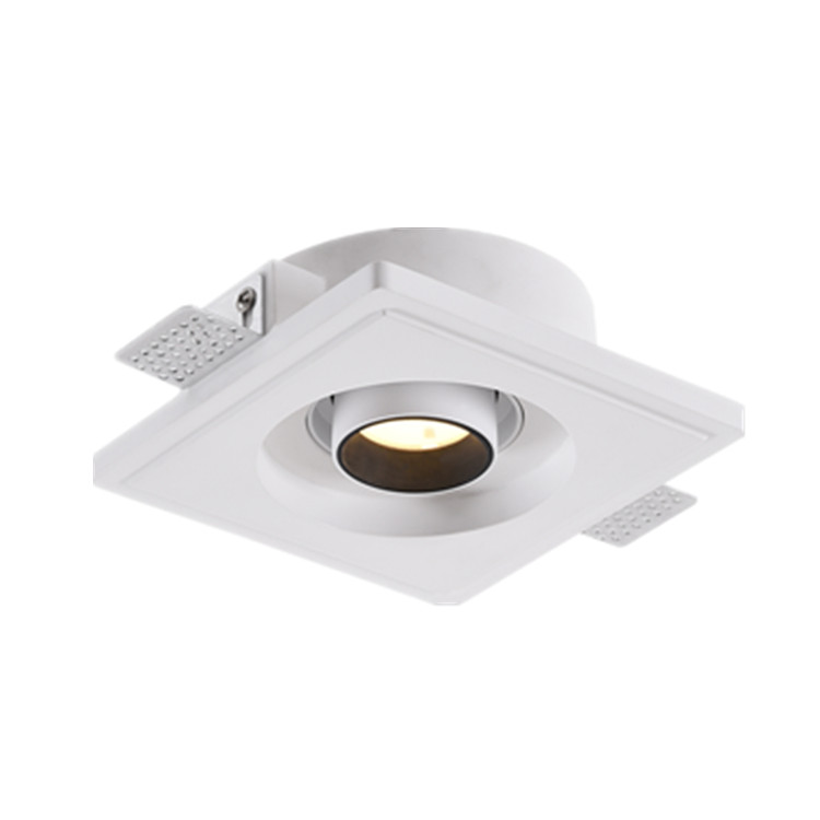 GC-1070 Recessed Spotlight In Plaster Tiltable Gypsum Light