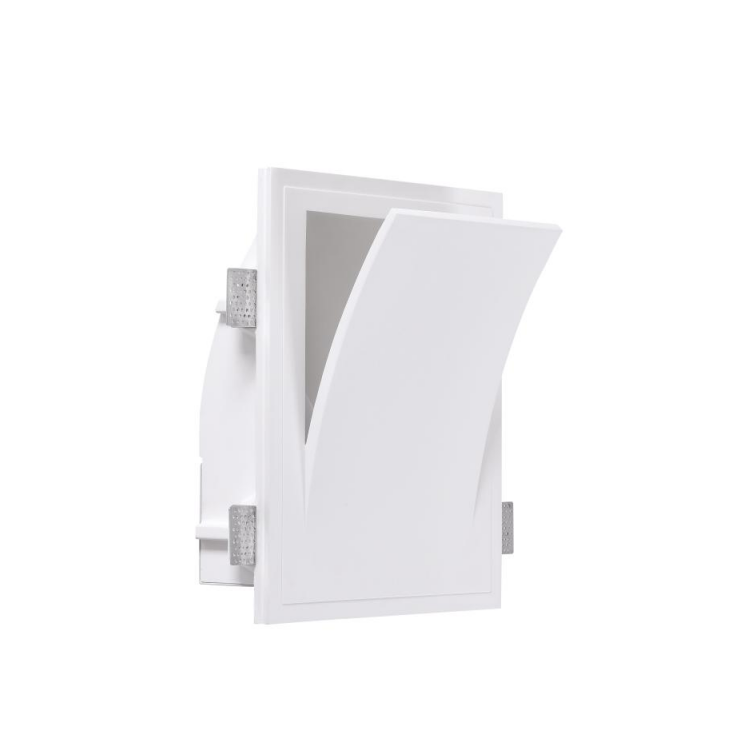 GWR-3006 Trimless Plaster Recessed Wall Uplight For Wall Art