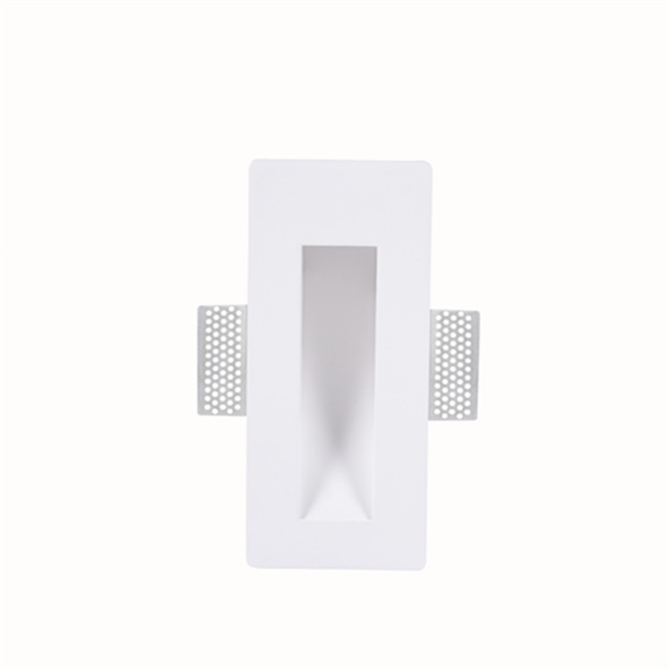 GWR-3009 Timless Wall Recessed Step Plaster Corner Wall Lamp