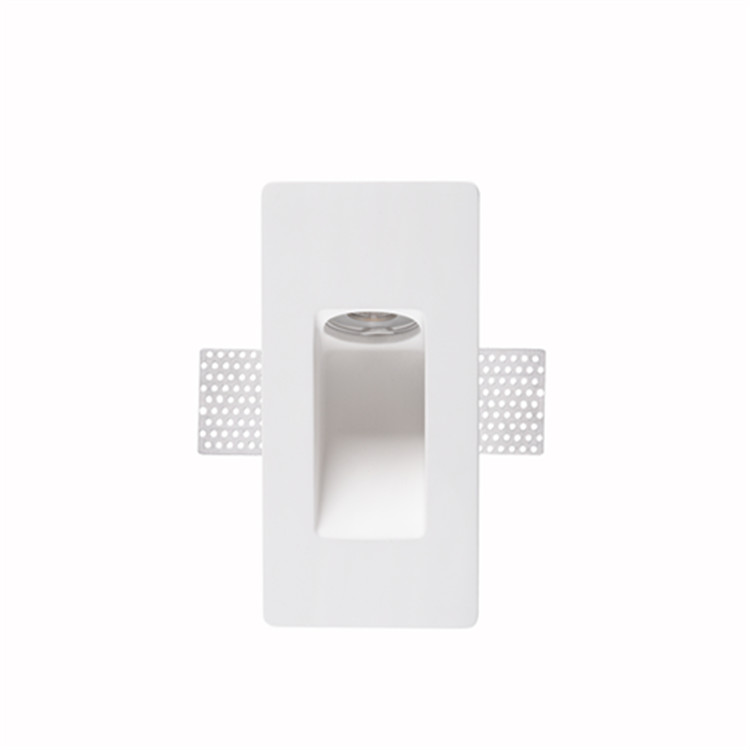 GWR-3009S Mini Recessed Gypsum Staircade LED Step Lighting