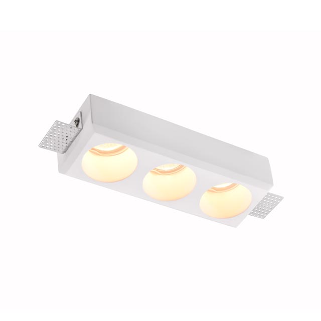 GC-1025-3 Plaster Home Ceiling Spotlights For Living Room