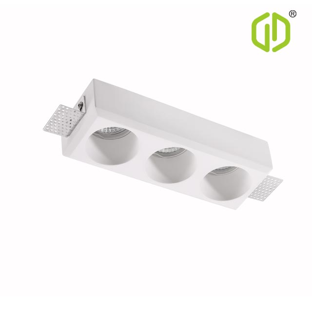 GC-1025-3 Plaster Home Ceiling Spotlights For Living Room