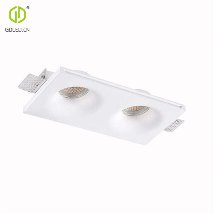 GC-1095 Flush Trimless Fittings Seamless Plaster LED Light