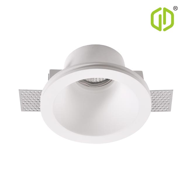 GC-1024 Gypsum Plaster Trimless MR16 Recessed Downlight