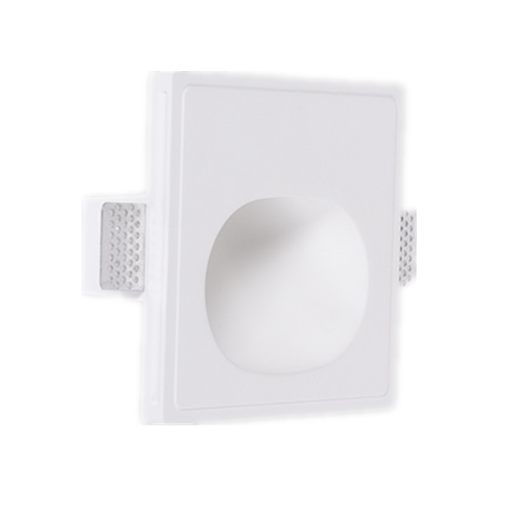 GWR-3018 Wall Recessed Gypsum Step Lights For Stairway Indoor