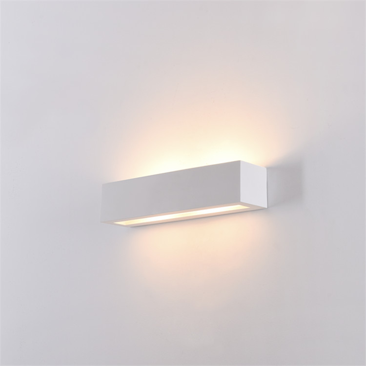 GW-8027M Minimalist Gypsum Wall Sconces Lighting G9