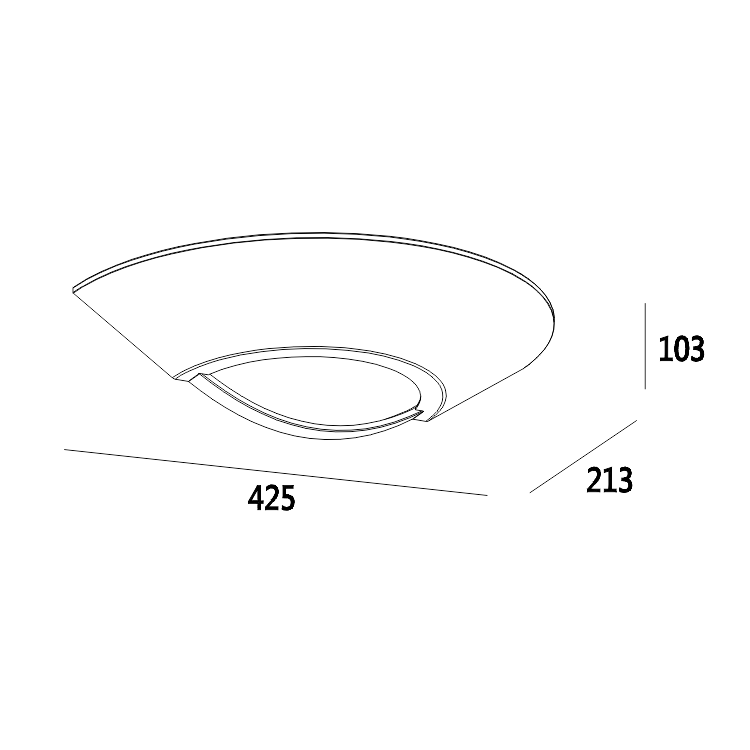 GW-8075 Living Room Flush Sconces Light Fitting Wall Mounted