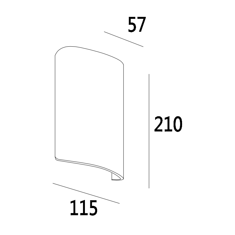 GW-8123 Plaster Wall Mounted Lamps For Living Room
