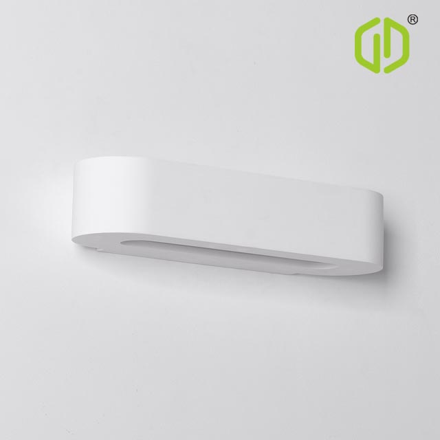 GW-8034 Plaster White Up Down Wall Washer Lights For Bedroom