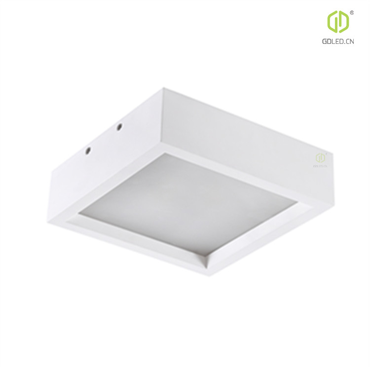 GC-4026 Gypsum White Square Ceiling Lights For Living Room