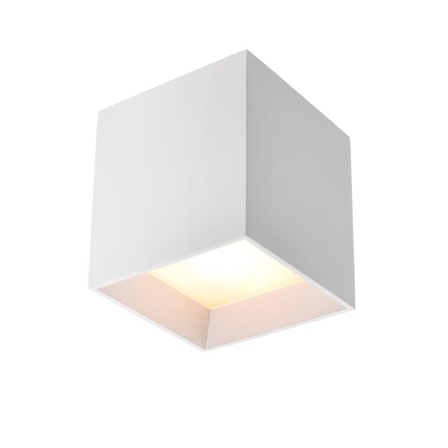 GC-4015 Gypsum Tiltable Square Flush Mount Led Ceiling Light