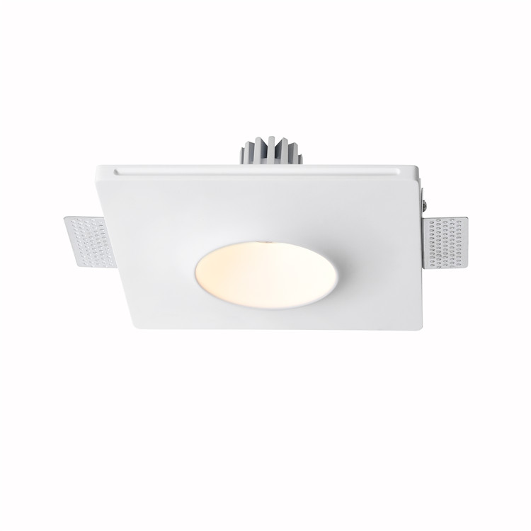 GC-1107 Semi Flush Plaster Ceiling Lights For Bedroom Living Room