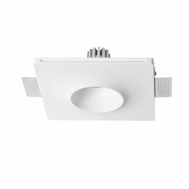 GC-1107 Semi Flush Plaster Ceiling Lights For Bedroom Living Room