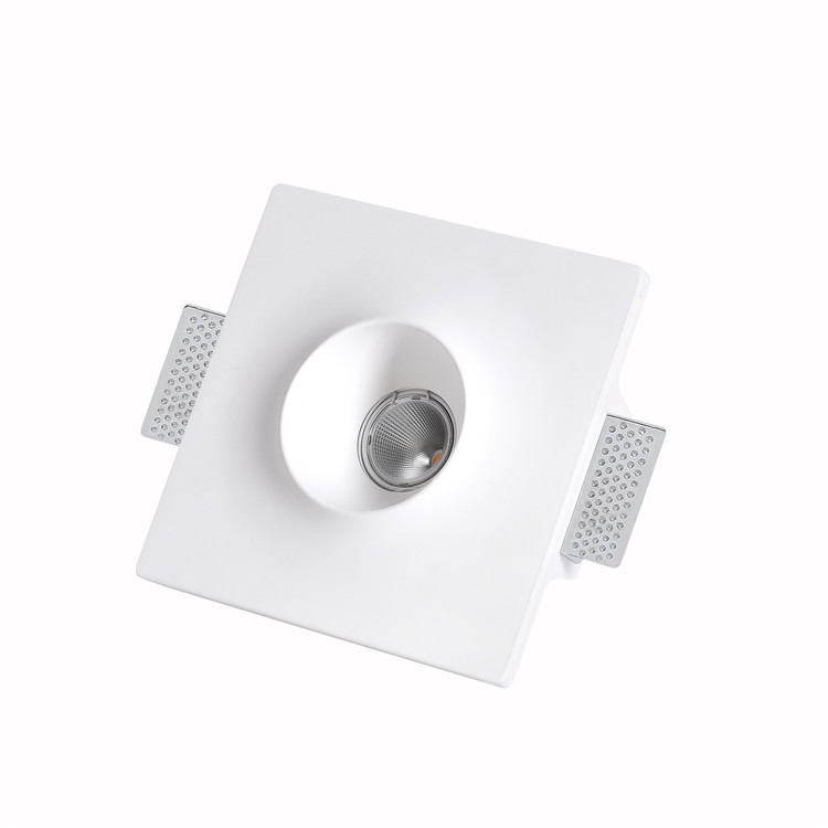 GC-1107 Semi Flush Plaster Ceiling Lights For Bedroom Living Room