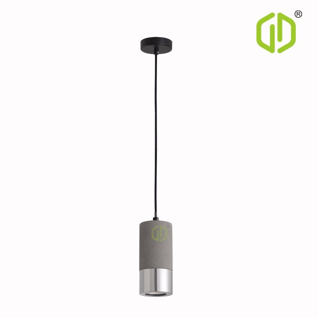 GP-6047 Concrete Effect Pendant Small Cement Light