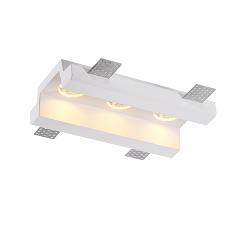 plaster linear light fixtures