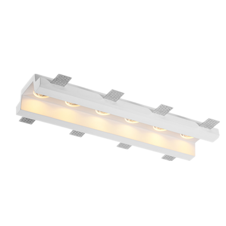 GC-1081 Gypsum Linear Luminaire Recessed Downlight Strip Light