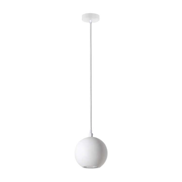 GP-6056 White Plaster Cone Pendant Light For Dinnig Room