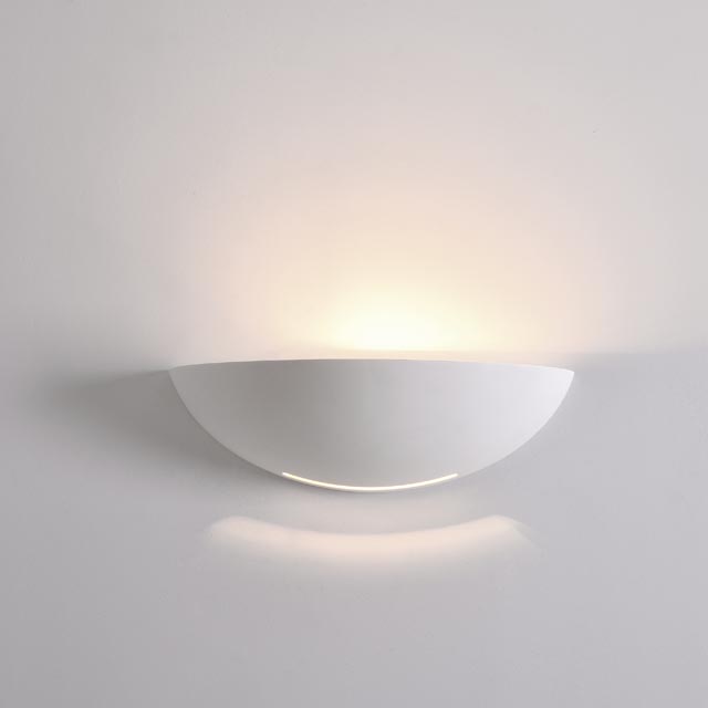 GW-8062 Up Lighter Wall Sconce Made From Plaster E27