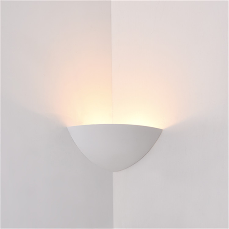 GW-8074 Gypsum Up Down Corner Wall Lights For Living Room