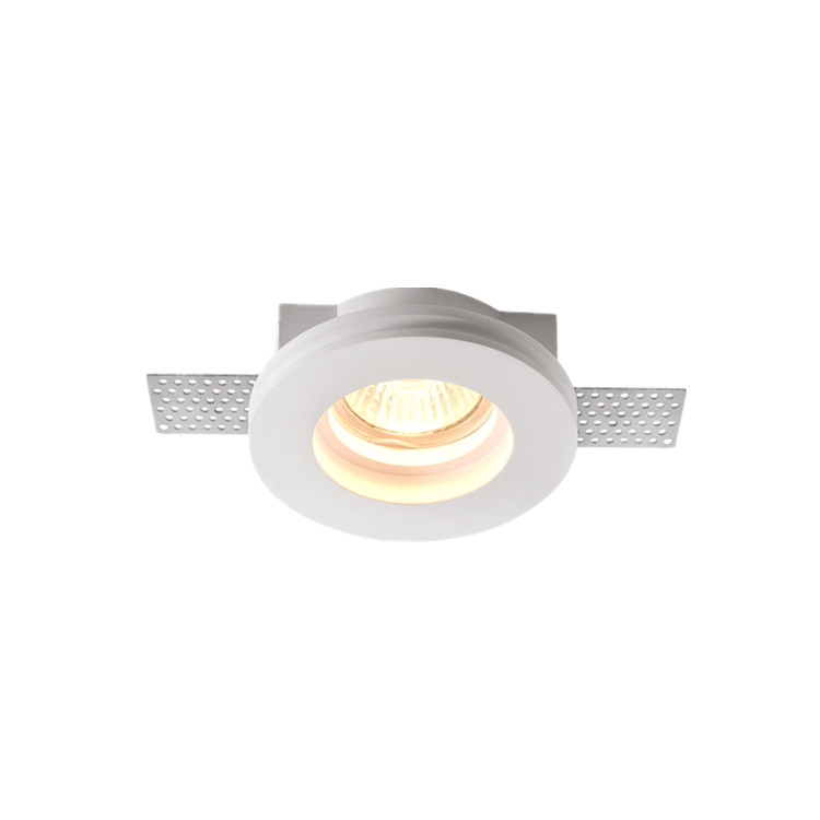 GC-1001 Plaster Gypsum Trimless Downlight Spotlight GU10