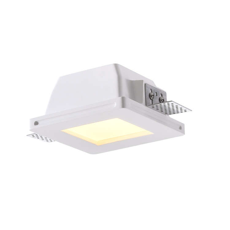 GC-1009A Trimless Architectural Downlight Plaster In Frame