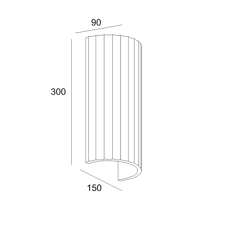 GW-8087 Home lighting modern up and down wall light