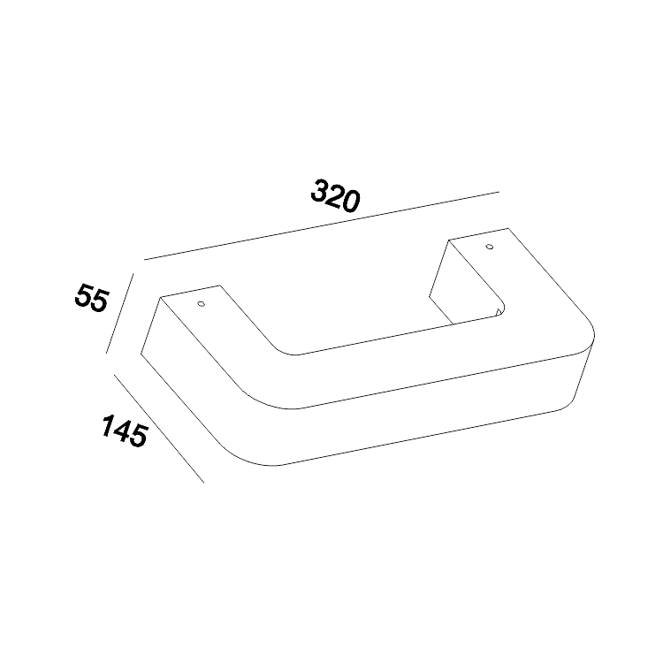GW-8022 Housing led wall lamp corridor painting wall light