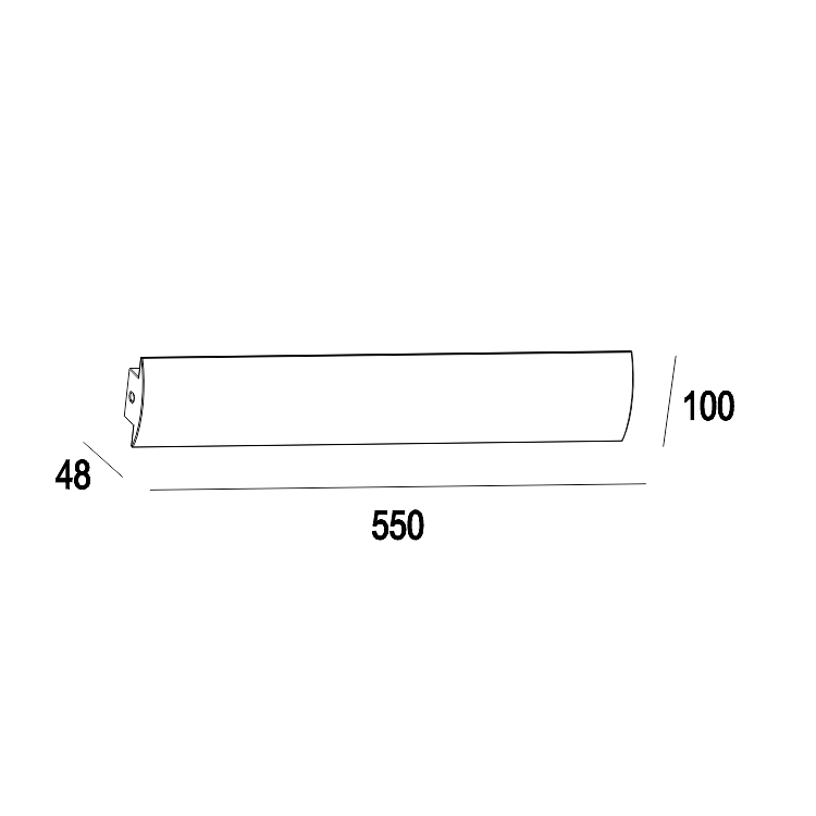 GW-8160 Stylish and functional lighting LED wall washer downlight