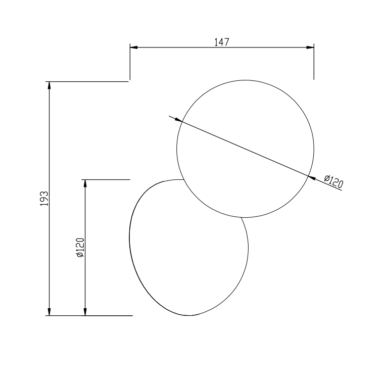 GW-8126 Modern interior lighting wall decor