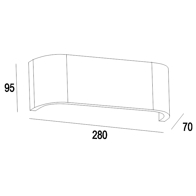 GW-8159B Nordic plaster bedside light wall mounted