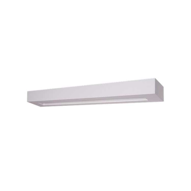 GW-8168 Square Linear Gypsum Wall Sconce Indoor Light Fixture