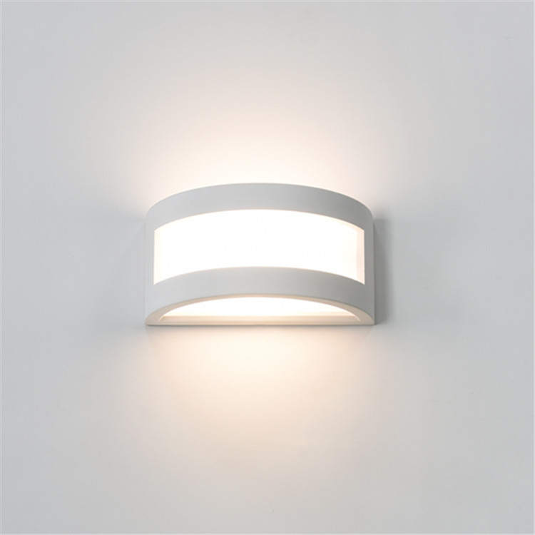 plaster wall sconce