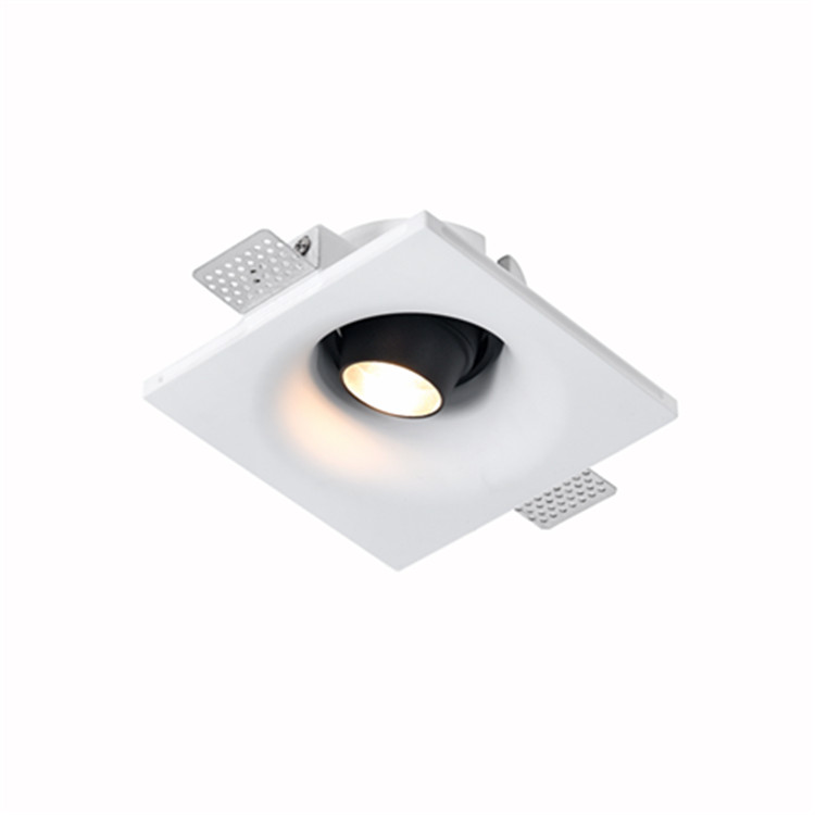 GC-1105X Deep Recessed Square Tiltable Plaster Downlight