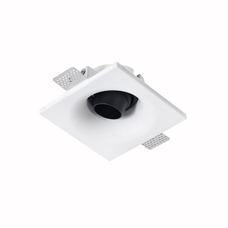 GC-1105X Deep Recessed Square Tiltable Plaster Downlight