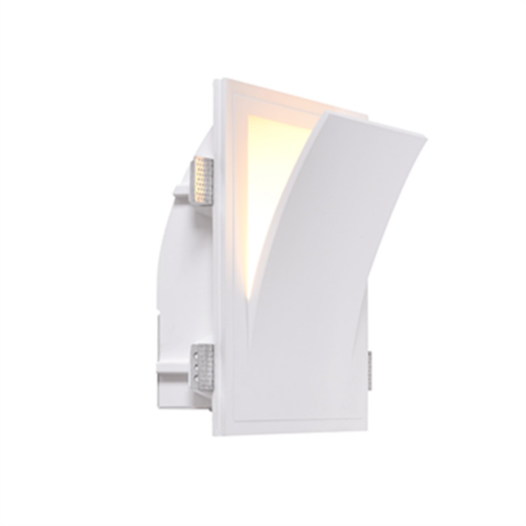 GWR-3006 Trimless Plaster Recessed Wall Uplight For Wall Art