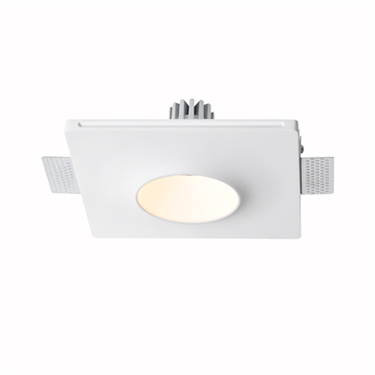 GC-1107 Round Trimless Downlight Recessed Plaster Spotlights
