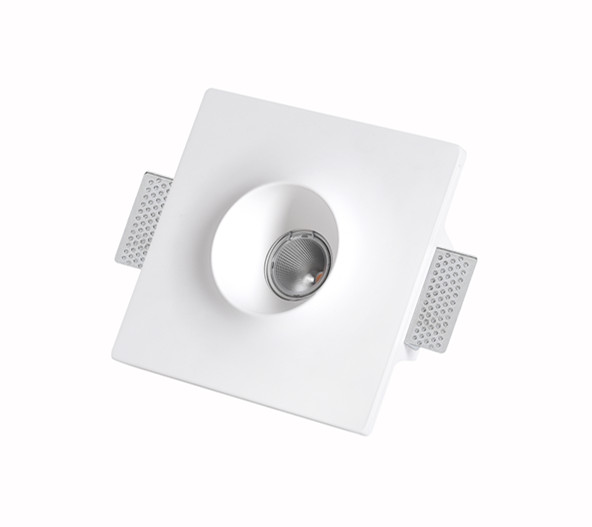 GC-1107 Round Trimless Downlight Recessed Plaster Spotlights